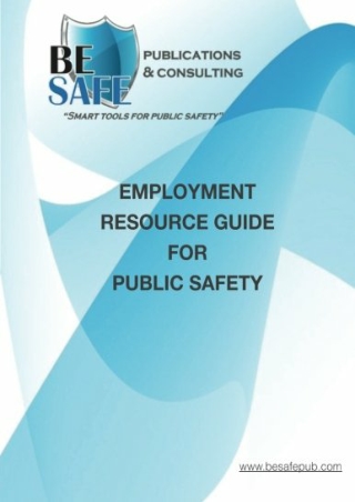 READ Employment Resource Guide for Public Safety