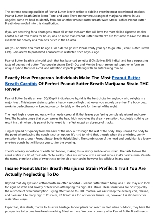 Meet The Steve Jobs Of The Peanut Butter Breath Veg Time Industry