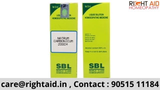 Information about SBL Natrum Carbonicum 03 LM