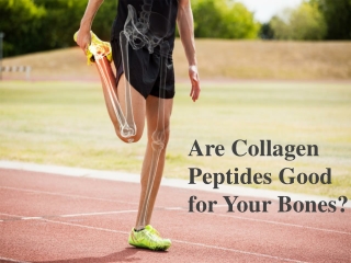 Are Collagen Peptides Good for Your Bones