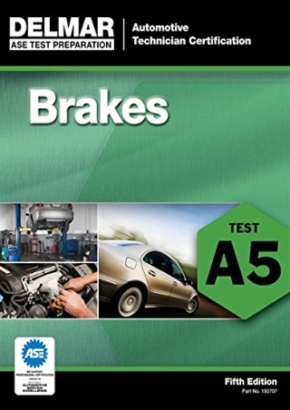 EPUB ASE Test Preparation  A5 Brakes ASE Test Prep Automotive Technician