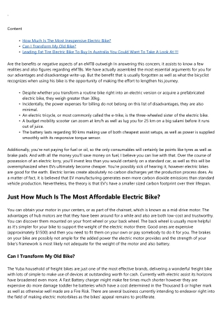 The Advantages And Disadvantages Of Electric Dirtbikes