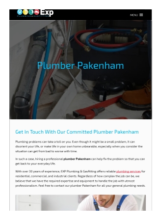 Plumber Pakenham