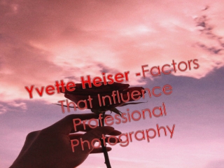 Yvette Heiser -Factors That Influence Professional Photography