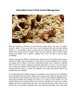 Regal - Pest Control Geelong