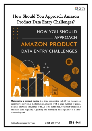 How Should You Approach Amazon Product Data Entry Challenges?