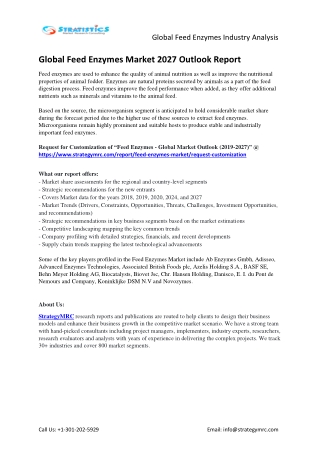 Global Feed Enzymes Market Overview Analysis and Growth