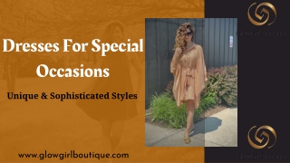 Dresses for Special Occasions