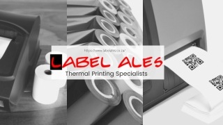 Label Ales - Presentation Development (November 2021)