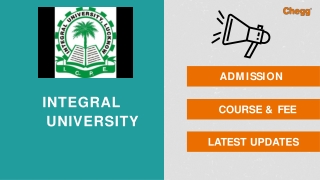Integral University - [IUL], Lucknow