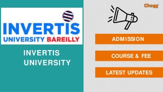 Invertis University - [IU], Bareilly