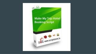 Best Readymade Make MyTrip Hotel Booking Script
