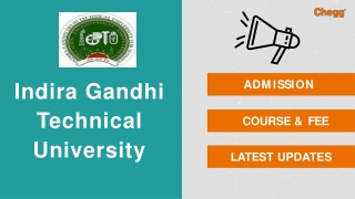 Indira Gandhi Delhi Technical University for Women