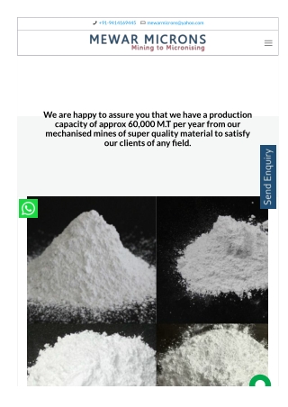 Calcite Carbonate Suppliers