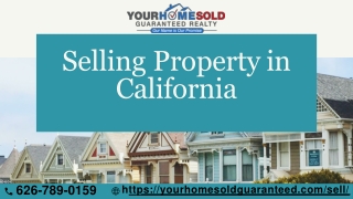 Sell Property in California | Your Price, Your Way | Your Home Sold Guaranteed R