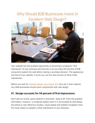 Website Design Long Island NY