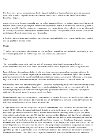 BRADESCO SEGUROS A ALTERNATIVA MAIS ECONÔMICA E RENTÁVEL PARA SEU SEGURO AUTO.