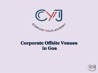 Corporate Offsite Venues in Goa | Best Corporate Offsite in Goa