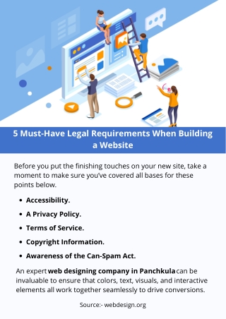 5 Must-Have Legal Requirements When Building a Website