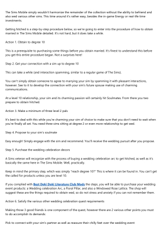 Sims 4 Guide