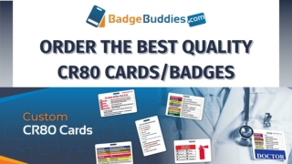 Badge Buddies Offers Fully Customize CR80 Cards/Badges