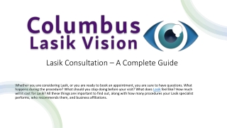 Lasik Consultation – A Complete Guide 