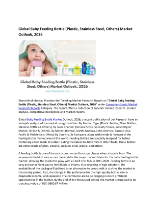 Global Baby Feeding Bottle