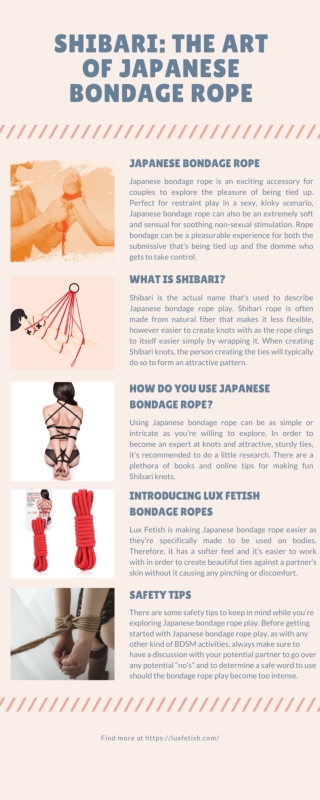 Shibari The Art of Japanese Bondage Rope