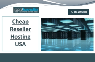 Cheap Reseller Hosting USA