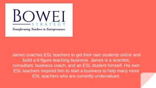 English Teaching Online - Bowei Strategy