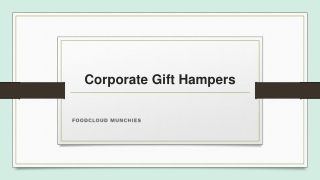 Find Corporate Gift Hampers