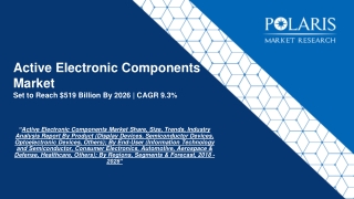 Active Electronic Components Market