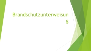 Brandschutzunterweisung München