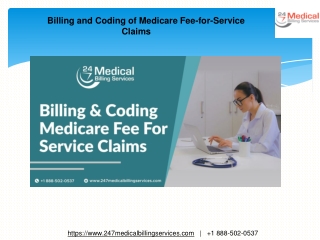 Billing and Coding of Medicare Fee-for-Service Claims