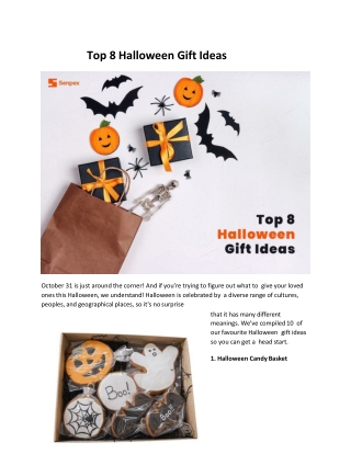 Top 8 Halloween Gift Ideas