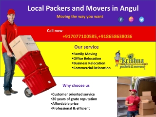 Packers and  movers in angul