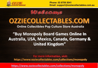 Buy Monopoly Board Games Online