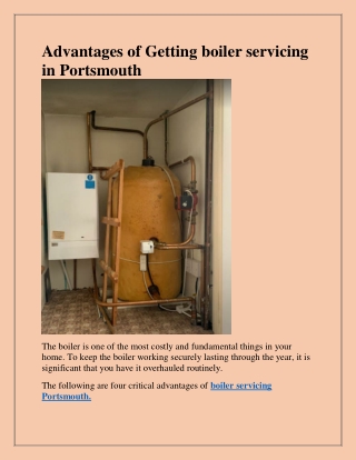 Find the best Gas Boiler Installation in North End