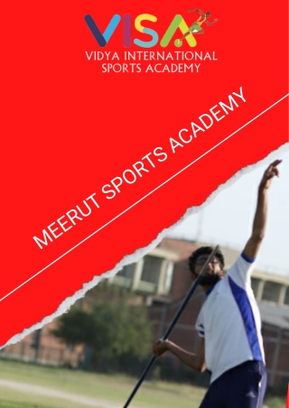 Sports Academy Nearby Delhi NCR for State or National Level Training