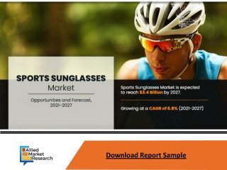 Sports Sunglasses Market Expected to Reach $3.4 Billion by 2027—Allied Market Re