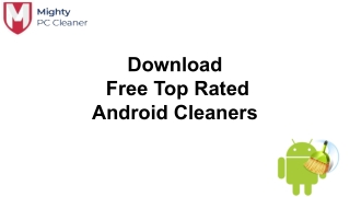 _Download  Free Top Rated  Android Cleaners
