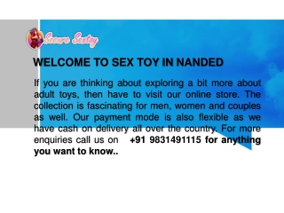 sex toys in Nanded | Call 9831491115 | Securesextoy