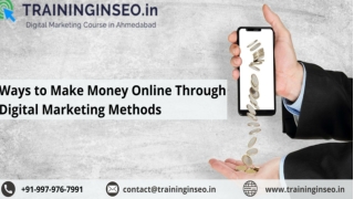Ways to Make Money Online Through Digital Marketing Methods