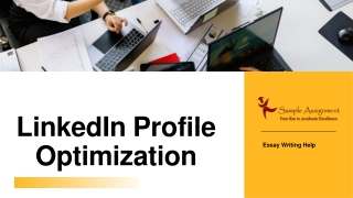 Tips to Optimize Your LinkedIn Profile by Experts | Sample Assignment