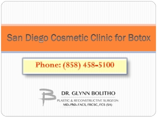 San Diego Cosmetic Clinic for Botox
