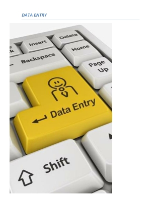 Data entry services in pune
