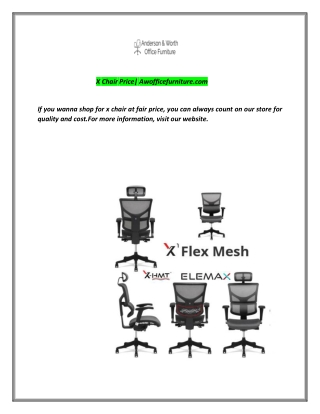 X Chair Price| Awofficefurniture.com