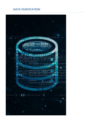 Data purification services