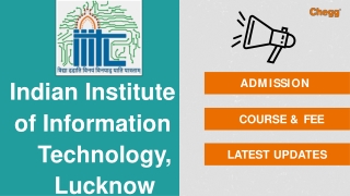 Indian Institute of Information Technology - [IIITL], Lucknow