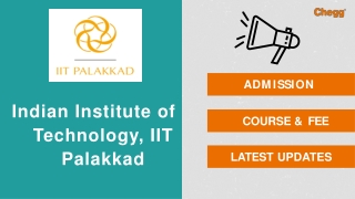 Indian Institute of Technology - [IITPKD], Palakkad